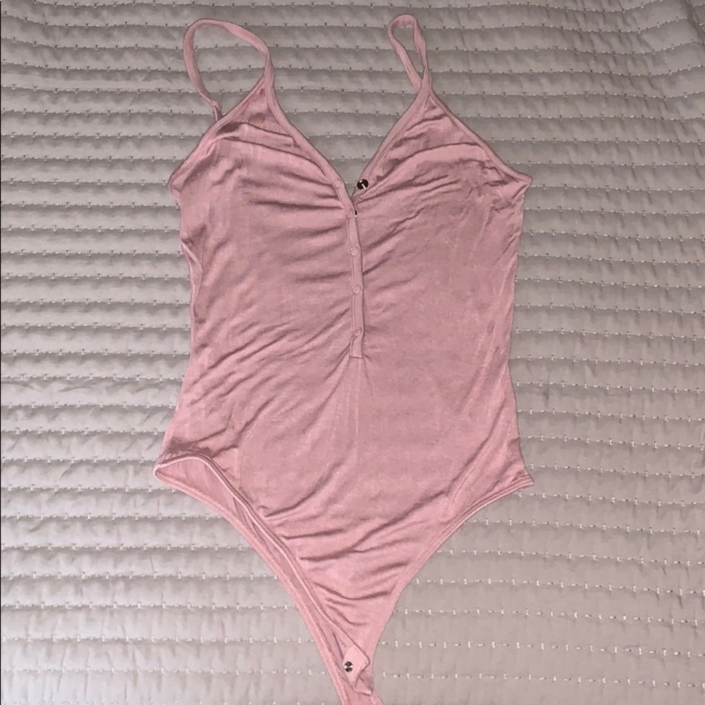 Button-up body suit